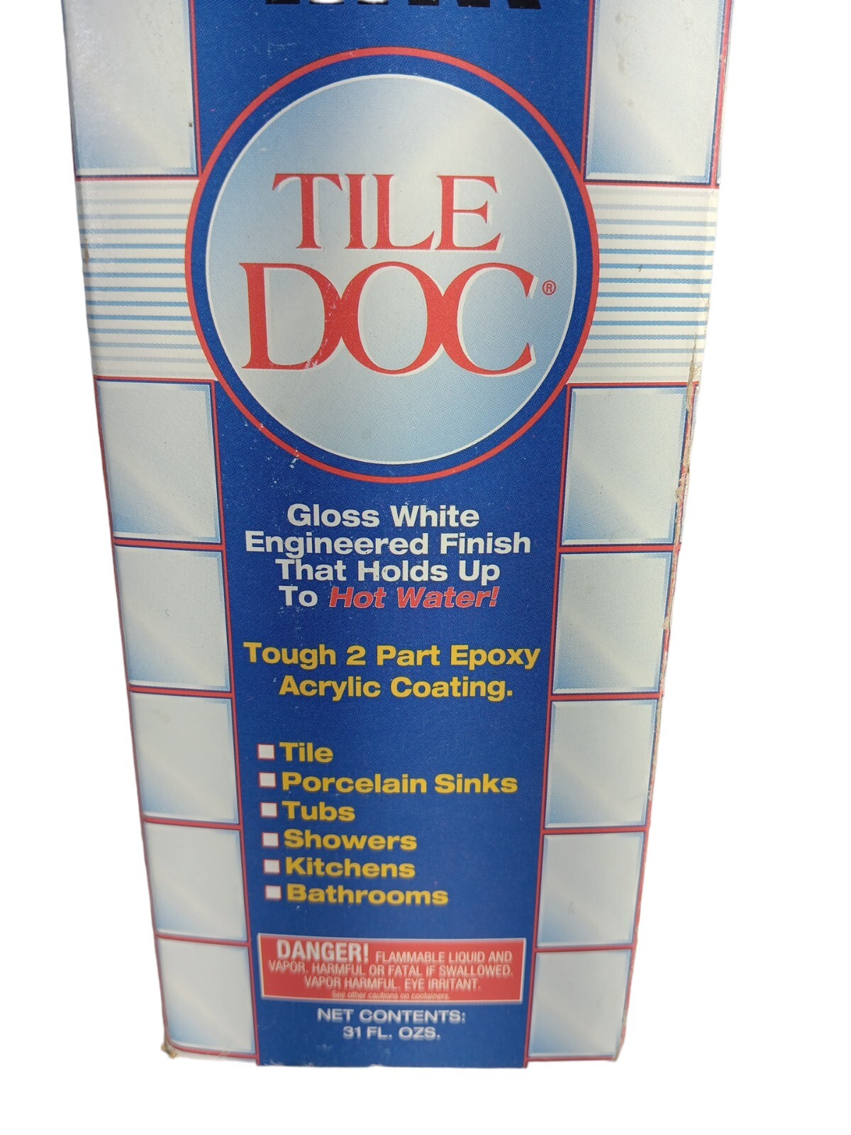 RustOleum XIM High Strength Acrylic Permanent Adhesive 1 qt Tile