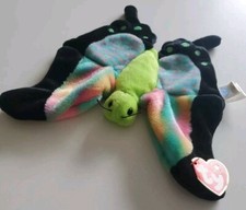 Ty Beanie Baby Float the the Butterfly Beanbag Plush Holographic Tush Tag 2000
