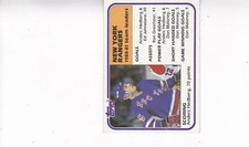 1981-82 Topps Hockey #58 Anders Hedberg New York Rangers Scoring Leaders NM-MT
