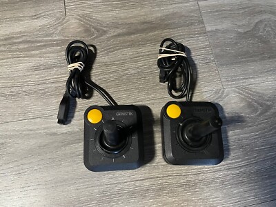 2 - Gemini Gemstik Joystick Controller for Atari 2600 Commodore 64 C64 - tested