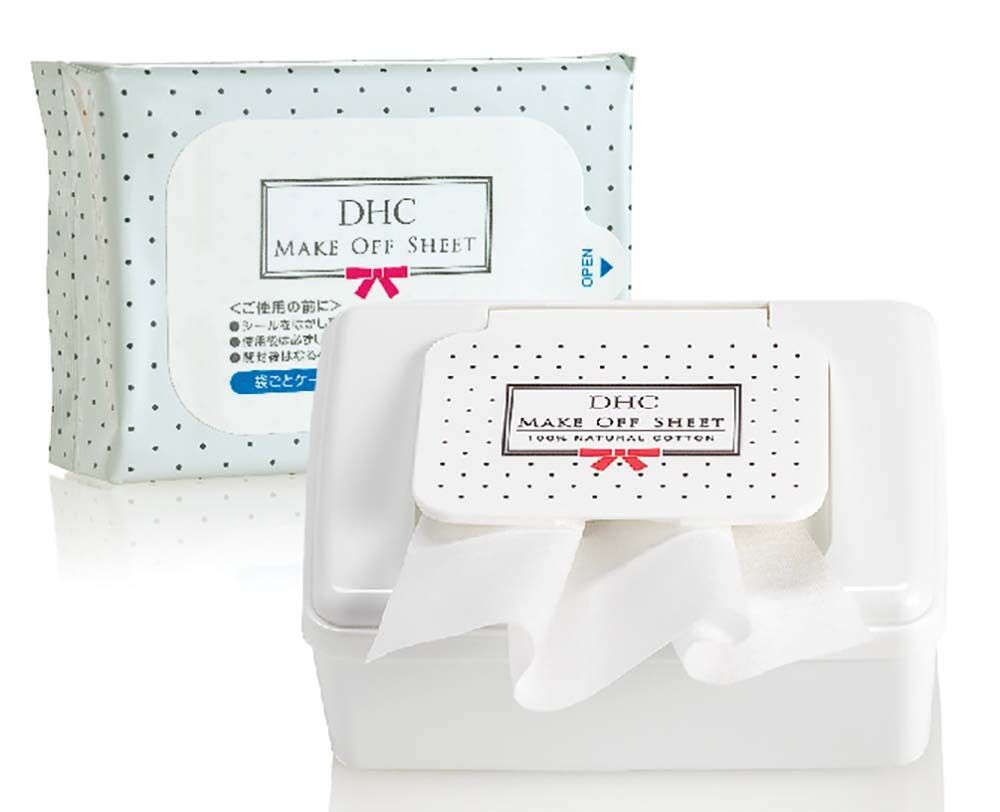 DHC Make Off Sheets and Refill, 100 sheets plus case, includes four free samples