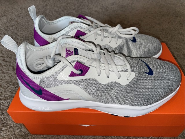 Size 10 - Nike Flex Trainer 9 Wolf Gray Purple for sale online | eBay