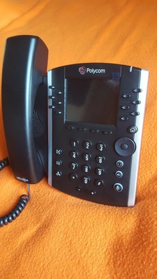 Polycom Vvx 411 Hd Business Media Ip Desk Phone Ebay