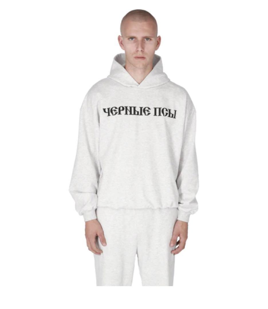 Gosha Rubchinskiy Men L Yzy Gosha Black Dogs Heather Grey