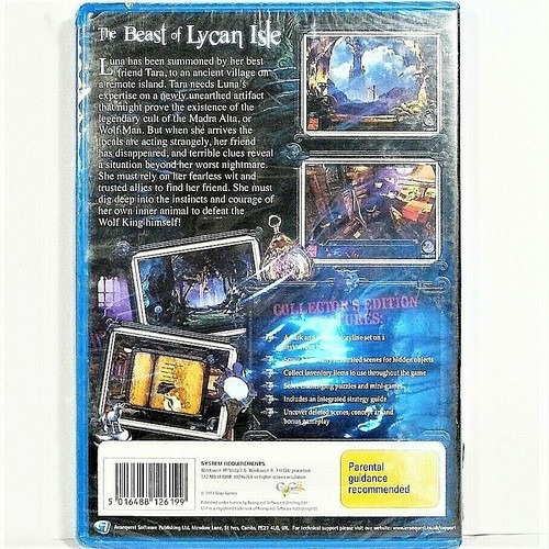 THE BEAST OF LYCAN ISLE PC GAME PAL "NEW SEALED" AUZ SELLER - Picture 2 of 2