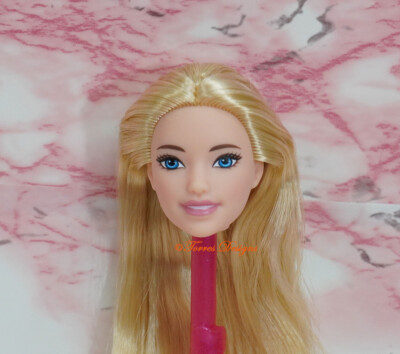 New Barbie Wellness Self-Care Spa Day Doll Head for Repaint Hair