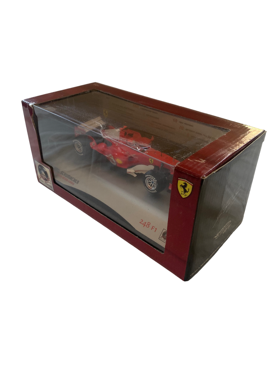 Michael Schumacher Collection ぬいぐるみ希少品 248 F1 Michael Schumacher All Time Career Record Leader L6236 1:24