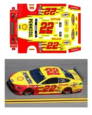 22 PENNZOIL 2015 1/64 scale water slide decal AFX Tyco Lifelike Auto World