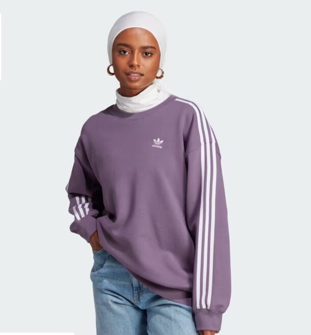 upupupu　38 Adidas Women ADICOLOR CLASSICS OVERSIZED SWEATSHIRT IL3866 (Size S
