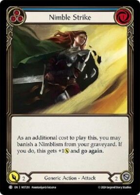 NIMBLE STRIKE (BLUE) X3 *FAB - PART THE MISTVEIL*