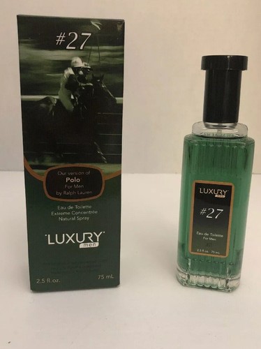 Luxury Men #27 Cologne Spray for Men 2.5 oz 75ml Eau De Toilette New-SHIP24HR - Picture 12 of 12