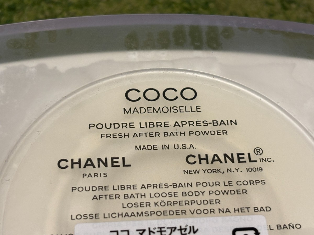 CHANEL Coco Mademoiselle Fresh After Bath Powder 5oz 142g Made In