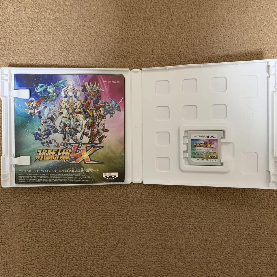 Super Robot Wars K, W, L & 3DS UX, BX 5Games set Japan Evangelion Gundam DS  - Image 4 of 4