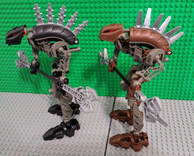LEGO Bionicle Rahkshi Lot of 6 Complete W/ All Kraata