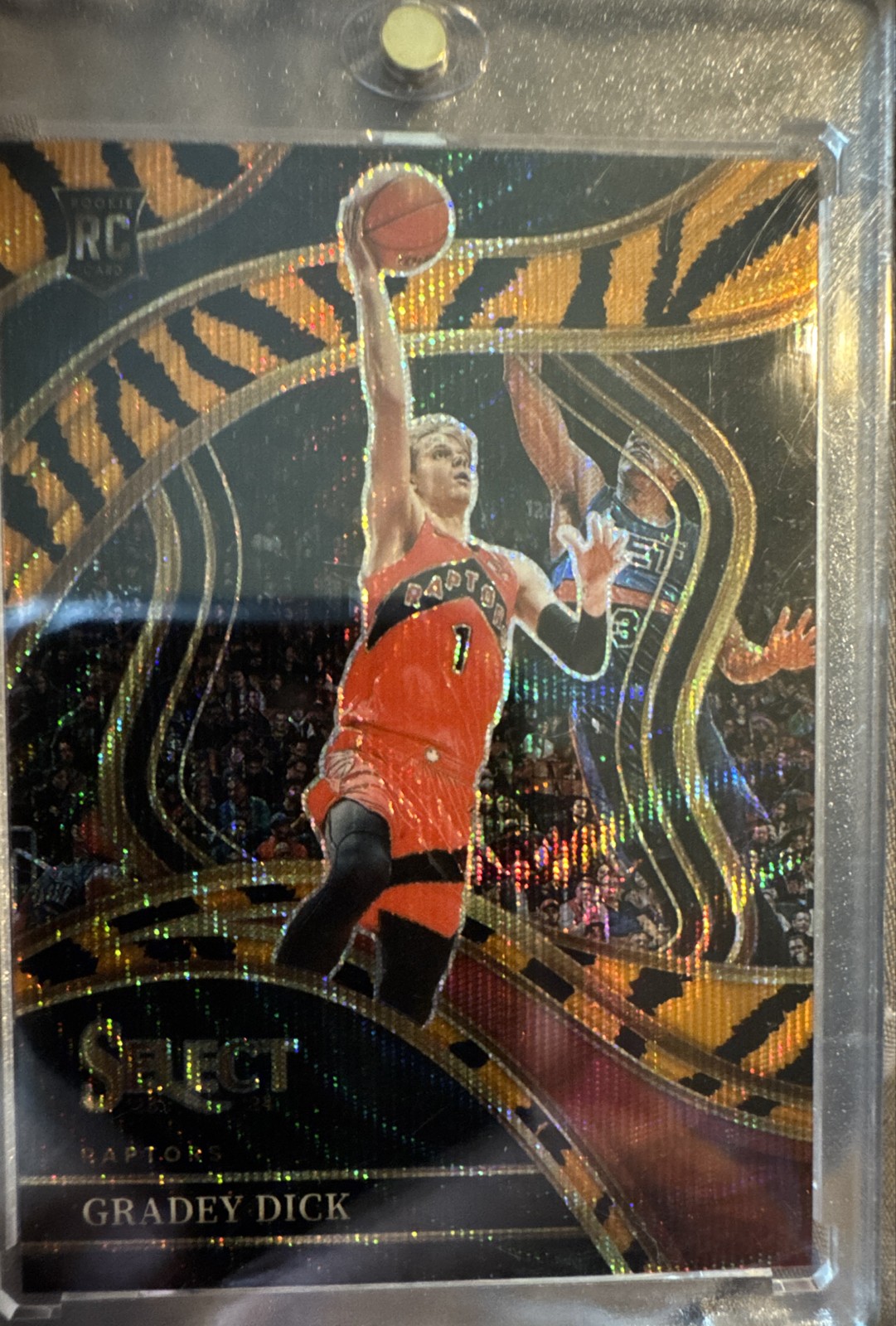2023-24 Panini Select - Courtside Gradey Dick #287 Tiger Stripes Prizm (RC)