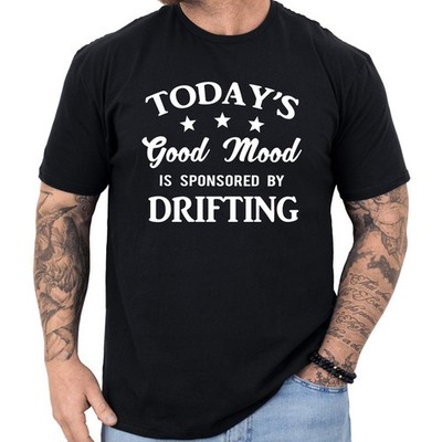 Drifting T-shirt Racer Drifter Gifts Funny Car Drifting Lover Tee Men & Women