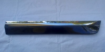 2015-2017 Volvo XC60 Exterior Lower Door Molding Rear Driver Black and Chrome