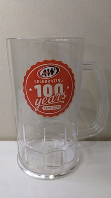 A&W Root Beer Celebrating 100 years 1919-2019 Plastic Collectors Mug 
