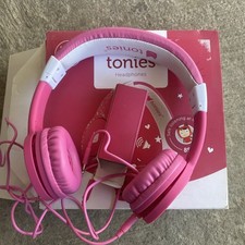 Tonies Headphones, Foldable On-Ear Headphones for Toniebox, Pink