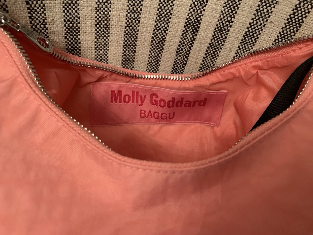 NWT Authentic BAGGU X Molly Goddard Mini Ruffle Shoulder Bag Pink 