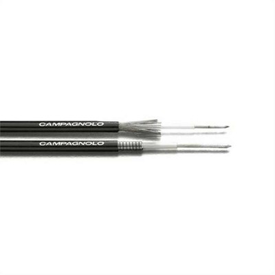 Campagnolo Brake Cable and Housing Set, Stainless Steel, Black, Set