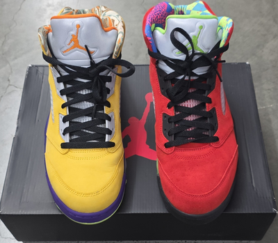 Jordan Air Jordan 5 Retro SE Solar Orange High Top Sneakers CZ5725