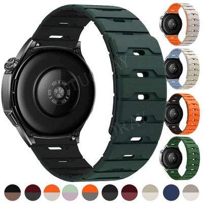 Silikon Magnet Armband Für Samsung Galaxy Watch 7 6 5 4 Classic 42/47mm Ersatz