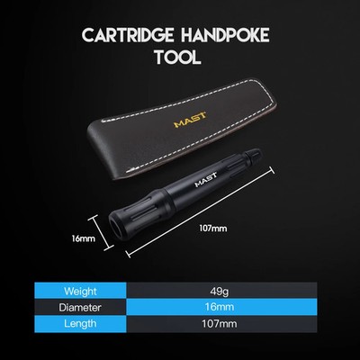 Handpoke Tattoo Tool Patronennadeln Stab ergonomisch robust leicht