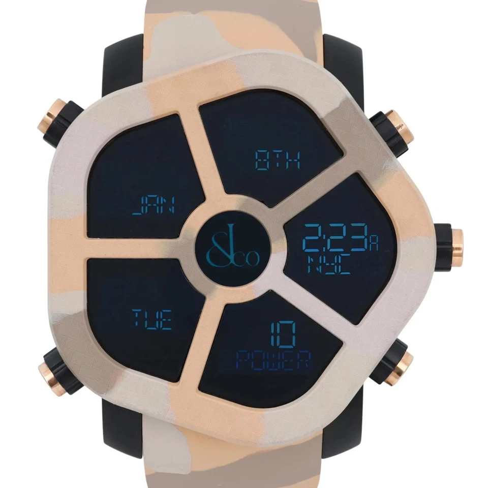Jacob & Co. Ghost Reloj Hombre Cuarzo Camuflaje Bisel Carbono GH100.11.NS.PC.ANQ4D Foto 2 de 4