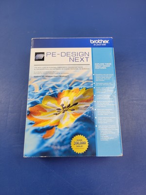 New in Box Brother PE-Design Next Digitizing Software