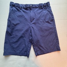 Vineyard Vines Performance Shorts Kids Boys 18 Light Blue Golf Strech Chino