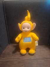 Teletubbies Laa Laa 13" Plush Yellow Teletubby Vintage Stuffed Toy Playskool