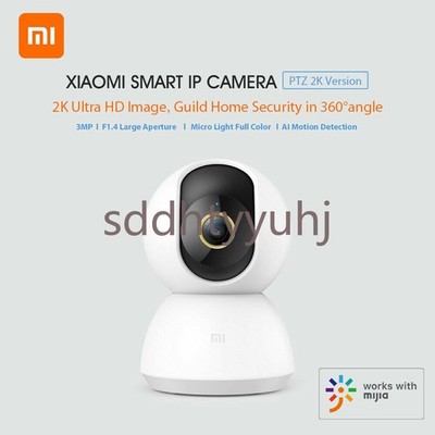 Xiaomi Mijia Smart IP Camera 2K 360 Angle Video CCTV WiFi Night Vision Security