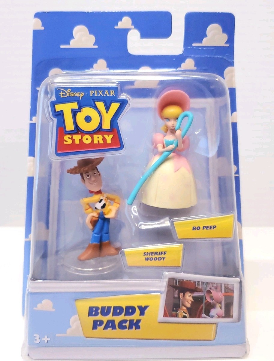 Disney Toy Story Action Figure Buddy Pack Set Woody Bo Peep 2009