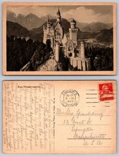 Burg Neuschwanstein Castle Germany Postcard
