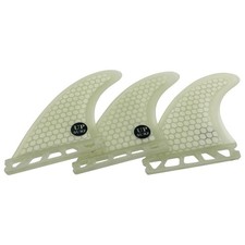 UPSURF Surfboard 3 Fins Single Tab M Size Fiberglass Honeycomb G5 Thruster Set