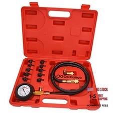 Oil Pressure Tester Kit 0-140 Psi Engine Oil Pressure Tester Gauge Tool Kit