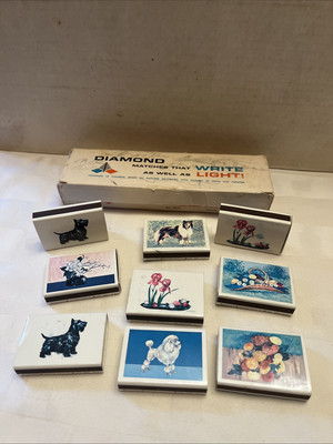 Vintage Diamond Matches That Write As Well As Light Original Box Rare