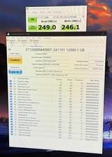 Seagate Exos X12 12TB Enterprise HDD SATA ST12000NM0007 GRADE B / 376 RS