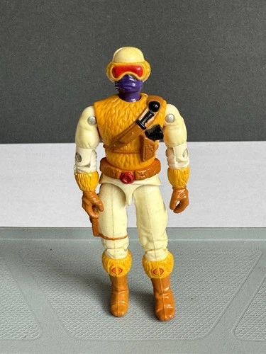 1991 Vintage Hasbro Gijoe Cobra Snow Serpent Action Figure