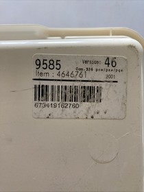 LEGO EDUCATION Wedo Construction 9585 Case And Inventory Card Only - Pls Read!