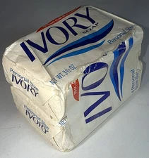 VTG  1987 Ivory Soap Bar Lot Bars 3.5 OZ Personal Size 99.44/100% Pure It Floats