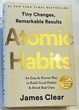 Atomic Habits ~ James Clear  :  SIGNED Edition / Superb, Autographed Hardcover!