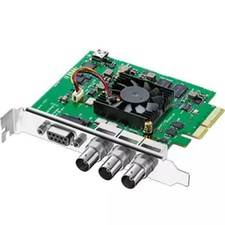 Image of Blackmagic Design DeckLink SDI 4K Green Grey PCIe 2x 6G-SDI FCC CE C-Tick NTS...