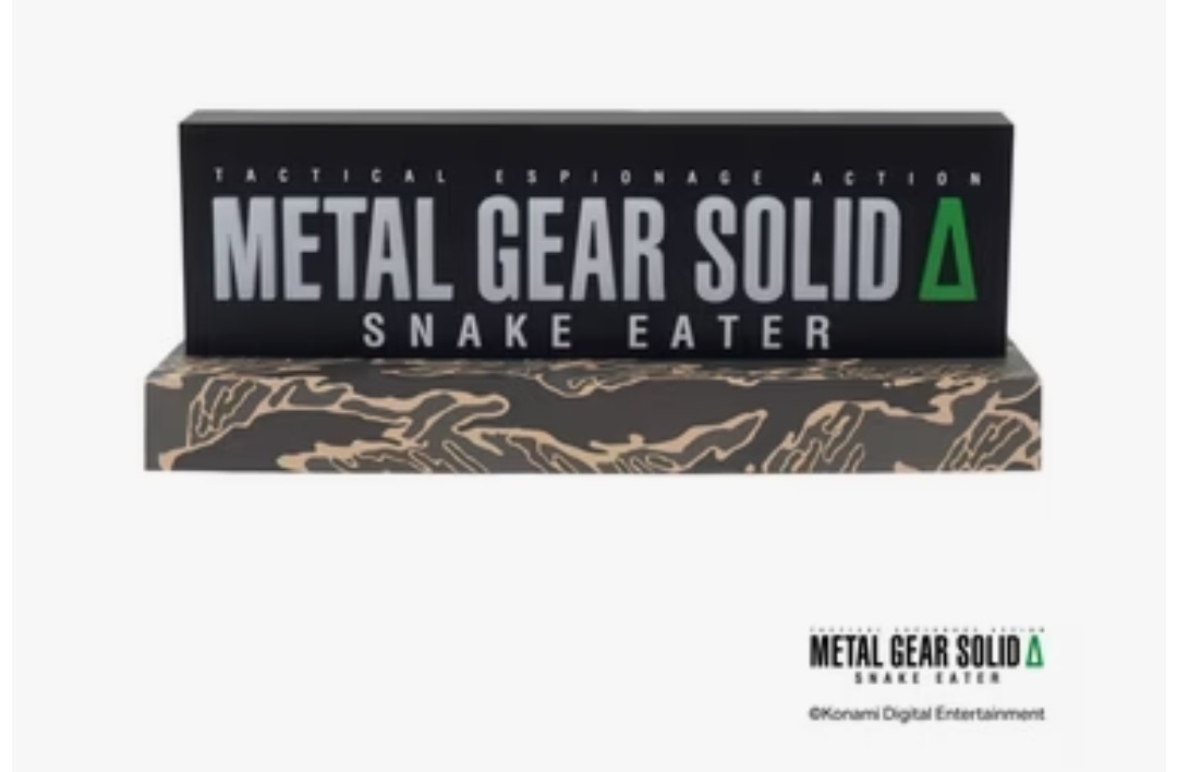 METAL GEAR SOLID DELTA: logo light. collection light. | eBay
