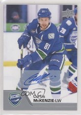 2020-21 Upper Deck AHL Auto Curtis McKenzie #44 Auto 0a2