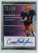 2024 Leaf Pro Set Pure Stardust Green Spectrum 1/5 Casey Washington Auto 13u1