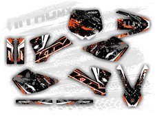 Kit grafica compatibile con KTM SX 50 SX50 2002 2003 2004 2005 2006 2007 2008