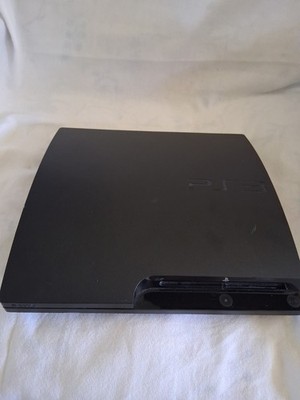 Sony PlayStation 3 Slim PS3 160GB Black Console Gaming System Only CECH-3001A
