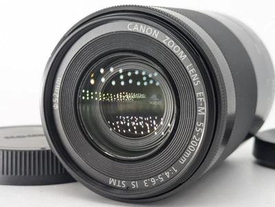 Vidéo*[TOP MINT] Objectif zoom Canon EF-M 55-200mm f/4.5-6.3 IS STM JAPON 1... - Photo 1/4